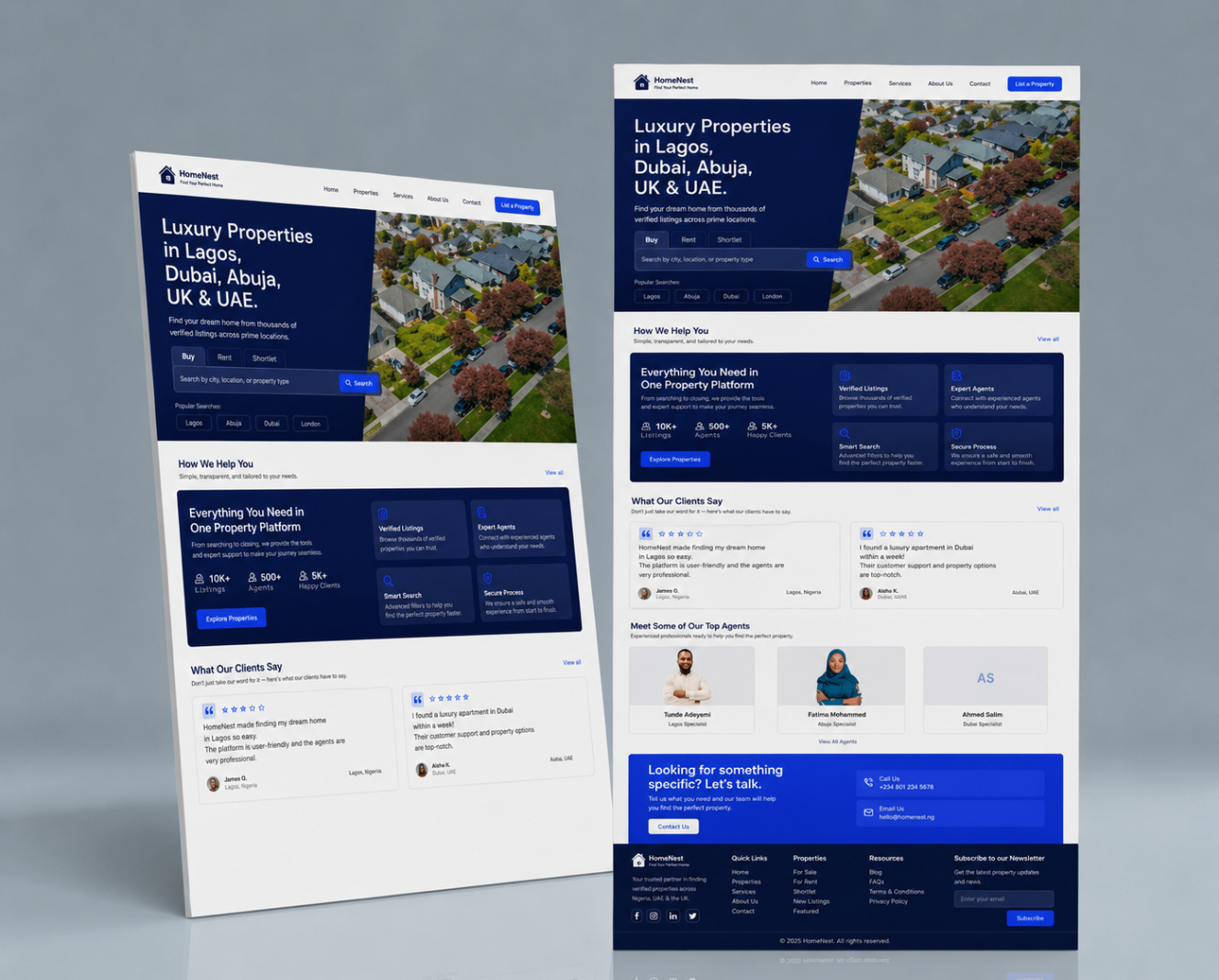 Vertex Corp — Website & Sales Funnel